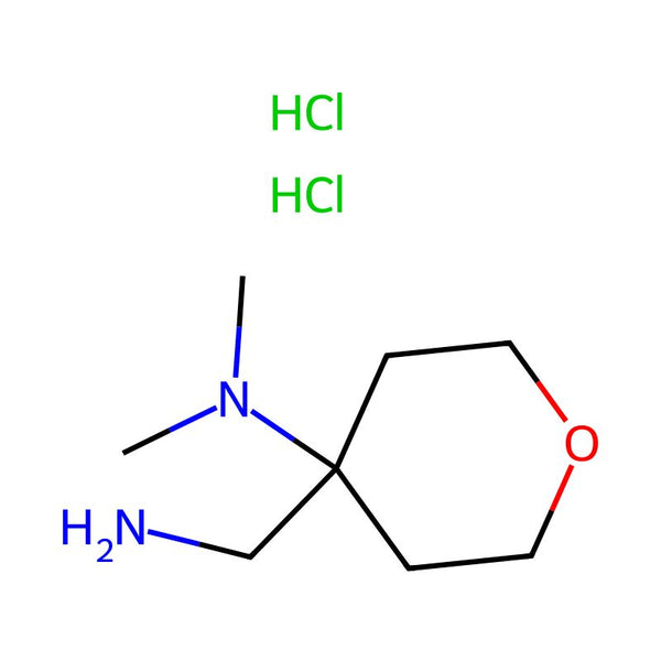 4-(Aminomethyl)-N,N-dimethyltetrahydro-2H-pyran-4-amine dihydrochloride|CS-0069619|1158792-81-4