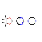 2-(4-Methylpiperazin-1-yl)-5-(4,4,5,5-tetramethyl-1,3,2-dioxaborolan-2-yl)pyrimidine|CS-0091577|942922-07-8