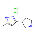 3-Methyl-5-(pyrrolidin-3-yl)-1H-pyrazole dihydrochloride|CS-0312461|2173135-19-6