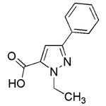1-Ethyl-3-phenyl-1H-pyrazole-5-carboxylic acid|25115|10199-56-1