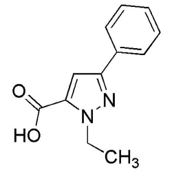 1-Ethyl-3-phenyl-1H-pyrazole-5-carboxylic acid|25115|10199-56-1
