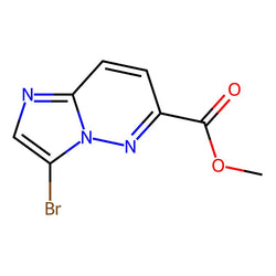 Methyl 3-bromoimidazo[1,2-b]pyridazine-6-carboxylate|CS-0049104|1234616-07-9