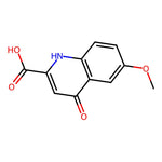 4-Hydroxy-6-methoxyquinoline-2-carboxylic acid|CS-0091227|91092-95-4