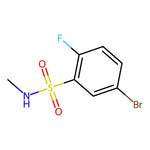 5-Bromo-2-fluoro-N-methylbenzenesulfonamide|CS-0643243|1531658-28-2