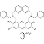 9-(2-Carboxyphenyl)-2,7-dichloro-4,5-bis[(2-picolyl)(pyrazin-2-ylmethyl)aminomethyl]-6-hydoxy-3-xanthanone ZPP1|07-0311|1084898-23-6