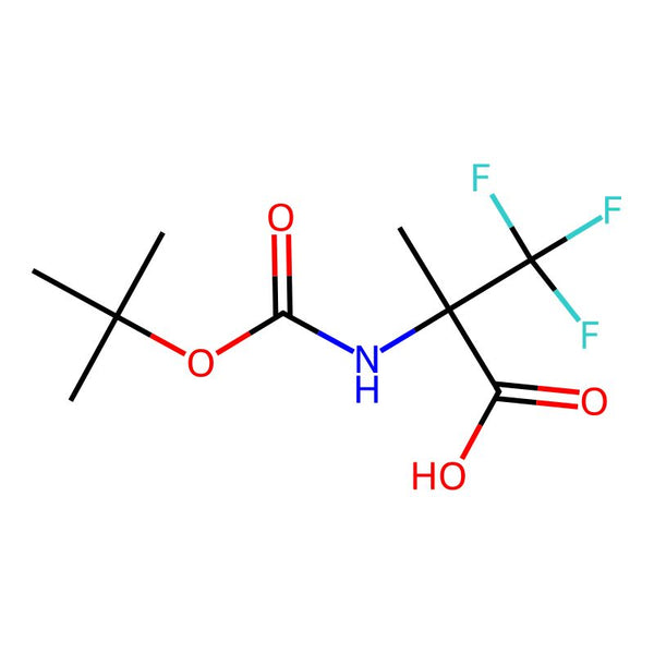 2-{[(tert-butoxy)carbonyl]amino}-3,3,3-trifluoro-2-methylpropanoic acid|CS-0229875|170462-68-7