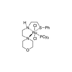Dichloro[N-[2-(phenylthio-κS)ethyl]-[4-morpholineethanamine-κNN1,κN1](tricyclohexylphosphine)ruthenium(II)|44-0565|1799787-22-6