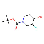 tert-Butyl 3-fluoro-4-hydroxypiperidine-1-carboxylate|CS-W001550|373604-28-5