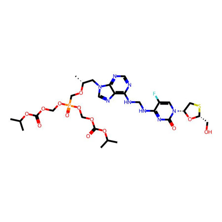 Tenofovir dipivuroxime enrutabine adduct|C4X-1076106|1962114-98-2