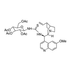 N-[(8α;,9R)-6'-Methoxycinchonan-9-yl]-N'-(2,3,4,6-tetra-O-acetyl-β-D-glucopyranosyl)thiourea, 98%|07-1421|1421852-79-0