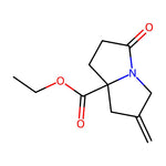 Ethyl 2-methylene-5-oxotetrahydro-1H-pyrrolizine-7a(5H)-carboxylate|CS-0496909|942603-91-0