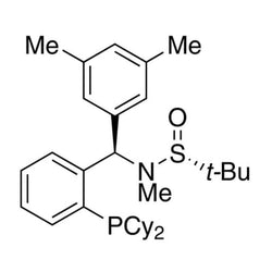 [S(R)]-N-[(R)-(3,5-Dimethylphenyl)[2-(dicyclohexylphosphino)phenyl]methyl]-N,2-dimethyl-2-propanesulfinamide, 95%|15-8844