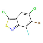 6-Bromo-3,5-dichloro-7-fluorobenzo[c]isothiazole|CS-0609589|2230875-11-1