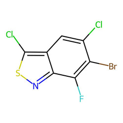 6-Bromo-3,5-dichloro-7-fluorobenzo[c]isothiazole|CS-0609589|2230875-11-1