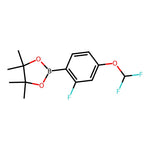 2-(4-(Difluoromethoxy)-2-fluorophenyl)-4,4,5,5-tetramethyl-1,3,2-dioxaborolane|CS-0639351|1628442-55-6