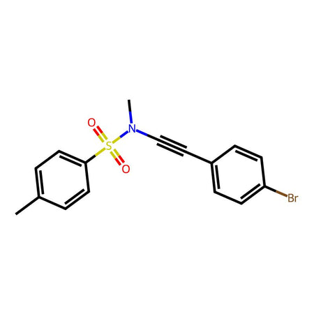 N-((4-Bromophenyl)ethynyl)-N,4-dimethylbenzenesulfonamide, 98%|9173583|1971066-53-1