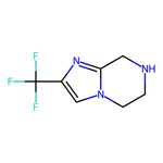 5,6,7,8-Tetrahydro-2-(trifluoromethyl)imidazo[1,2-a]pyrazine|CS-0018906|126069-70-3