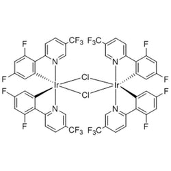 Di-mu-chlorotetrakis[3,5-difluoro-2-[5-trifluoromethyl-2-pyridinyl-kN)phenyl-kC]diiridium(III), 99%|77-0468