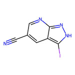 3-Iodo-1H-pyrazolo[3,4-b]pyridine-5-carbonitrile|CS-0051323|1638764-68-7