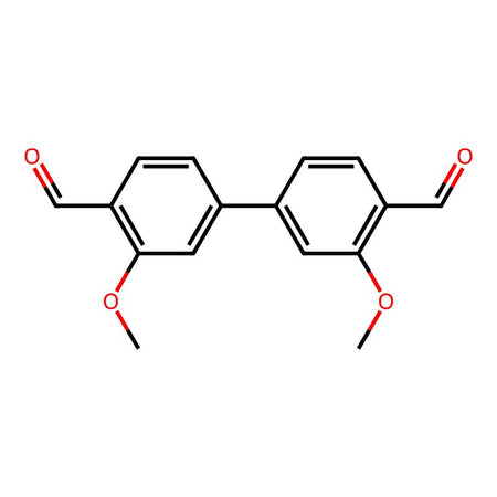 3,3'-Dimethoxy-[1,1'-biphenyl]-4,4'-dicarbaldehyde, 99%|9240209|27343-98-2
