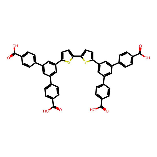 5',5''''-([2,2'-Bithiophene]-5,5'-diyl)bis(([1,1':3',1''-terphenyl]-4,4''-dicarboxylic acid))|CS-0142627|1227780-71-3