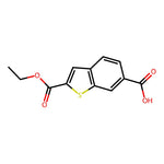 Benzo[b]thiophene-2,6-dicarboxylic acid 2-ethyl ester|CS-0053884|850074-43-0