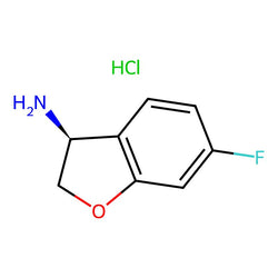 (S)-6-Fluoro-2,3-dihydrobenzofuran-3-amine hydrochloride|CS-0438936|2489613-16-1