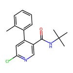 N-(tert-Butyl)-6-chloro-4-(o-tolyl)nicotinamide|CS-0160415|342417-04-3