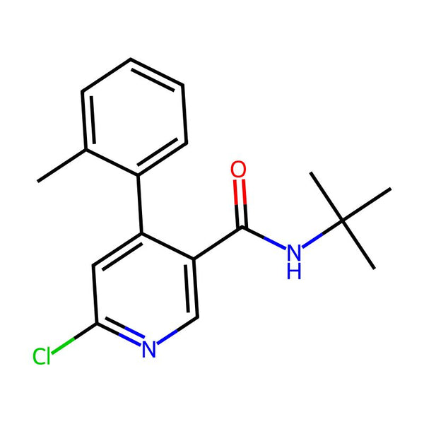 N-(tert-Butyl)-6-chloro-4-(o-tolyl)nicotinamide|CS-0160415|342417-04-3