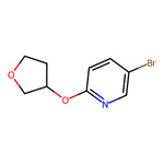 5-Bromo-2-((tetrahydrofuran-3-yl)oxy)pyridine, 95%|07-0261|494771-98-1