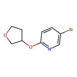 5-Bromo-2-((tetrahydrofuran-3-yl)oxy)pyridine, 95%|07-0261|494771-98-1