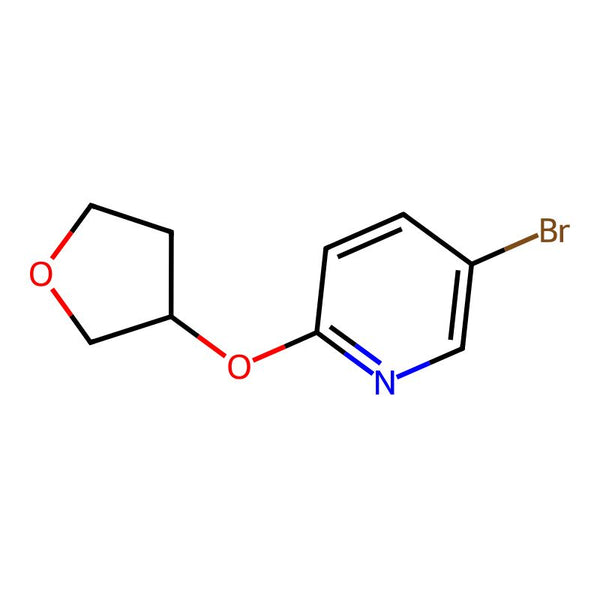 5-Bromo-2-((tetrahydrofuran-3-yl)oxy)pyridine, 95%|07-0261|494771-98-1