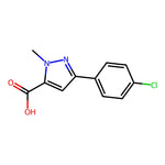 3-(4-Chlorophenyl)-1-methyl-1H-pyrazole-5-carboxylic acid|CS-0038337|1015868-48-0