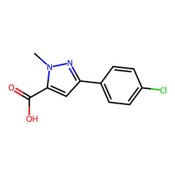3-(4-Chlorophenyl)-1-methyl-1H-pyrazole-5-carboxylic acid|CS-0038337|1015868-48-0