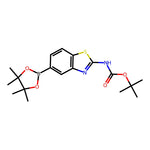 tert-Butyl (5-(4,4,5,5-tetramethyl-1,3,2-dioxaborolan-2-yl)benzo[d]thiazol-2-yl)carbamate|CS-0514398|1392846-50-2