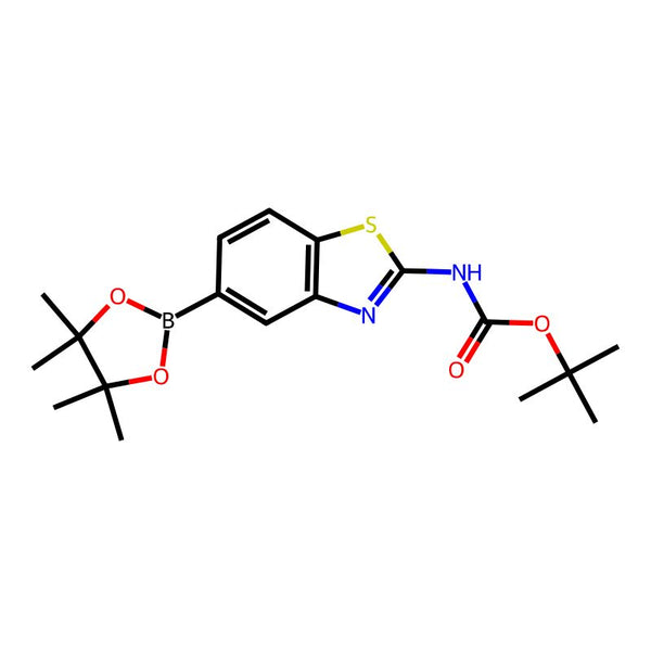 tert-Butyl (5-(4,4,5,5-tetramethyl-1,3,2-dioxaborolan-2-yl)benzo[d]thiazol-2-yl)carbamate|CS-0514398|1392846-50-2