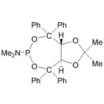 (3aR,8aR)-(-)-(2,2-Dimethyl-4,4,8,8-tetraphenyl-tetrahydro-[1,3]dioxolo[4,5-e][1,3,2]dioxaphosphepin-6-yl)dimethylamine, min. 98%|15-1505|213843-90-4