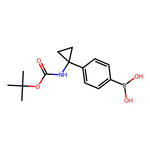 (4-(1-((Tert-butoxycarbonyl)amino)cyclopropyl)phenyl)boronic acid|CS-0175419|1217500-58-7