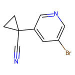 1-(5-Bromopyridin-3-yl)cyclopropane-1-carbonitrile|CS-0079204|1272357-22-8