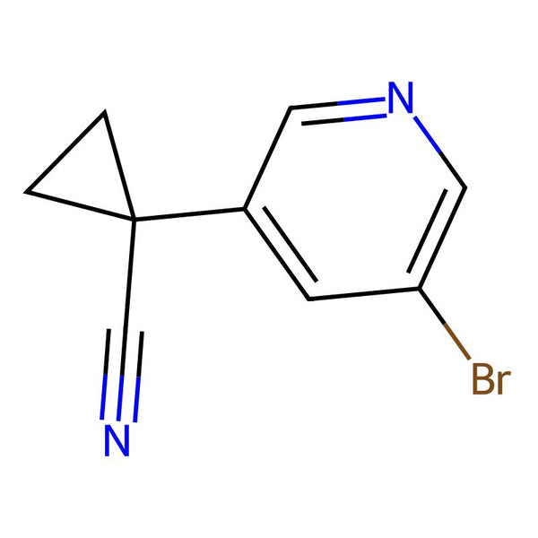 1-(5-Bromopyridin-3-yl)cyclopropane-1-carbonitrile|CS-0079204|1272357-22-8