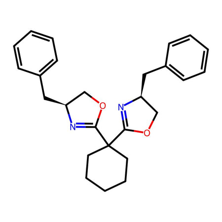 (4S,4'S)-2,2'-Cyclohexylidenebis[4,5-dihydro-4-(phenylmethyl)oxazole], 97%, ee: 98%|9188730|1003886-07-4