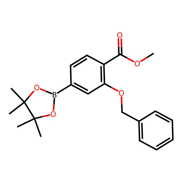 Methyl 2-(benzyloxy)-4-(4,4,5,5-tetramethyl-1,3,2-dioxaborolan-2-yl)benzoate|CS-0174316|1073355-16-4