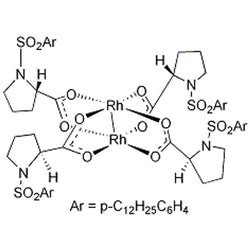 Tetrakis[(S)-(-)-N-(p-dodecylphenylsulfonyl)prolinato]dirhodium(II) Rh2(S-DOSP)4|45-2101|179162-34-6