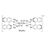 Dimethylammonium dichlorotri(mu-chloro)bis{(S)-(-)-2,2'-bis[di(3,5-xylyl)phosphino]-1,1'-binaphthyl}diruthenate(II) [NH2Me2][{RuCl((S)-xylbinap)}2(mu-Cl)3]|44-0515|944451-10-9