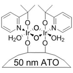 Antimony Tin Oxide/Iridium Het-WOC core/shell nanopowder, 50 nm (conductive and acid-stable)|77-0035