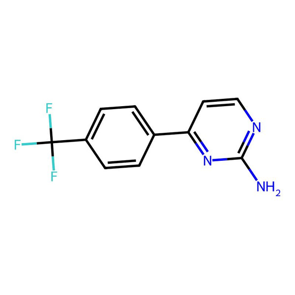 4-(4-(Trifluoromethyl)phenyl)pyrimidin-2-amine|CS-0498327|916792-24-0