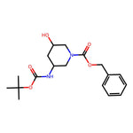 Benzyl 3-((tert-Butoxycarbonyl)amino)-5-hydroxypiperidine-1-carboxylate|CS-0052941|1785642-46-7