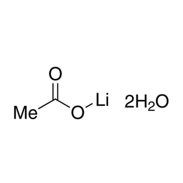 Lithium acetate dihydrate, 98% (99.9%-Li)|93-0362|6108-17-4