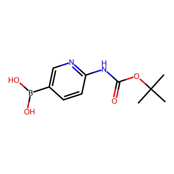 (6-((tert-Butoxycarbonyl)amino)pyridin-3-yl)boronic acid|CS-W006305|883231-20-7