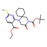 tert-Butyl 1-(5-(ethoxycarbonyl)-2-(methylthio)pyrimidin-4-yl)-3-oxo-1,4-diazaspiro[5.5]undecane-4-carboxylate|CS-0064720|2170746-96-8